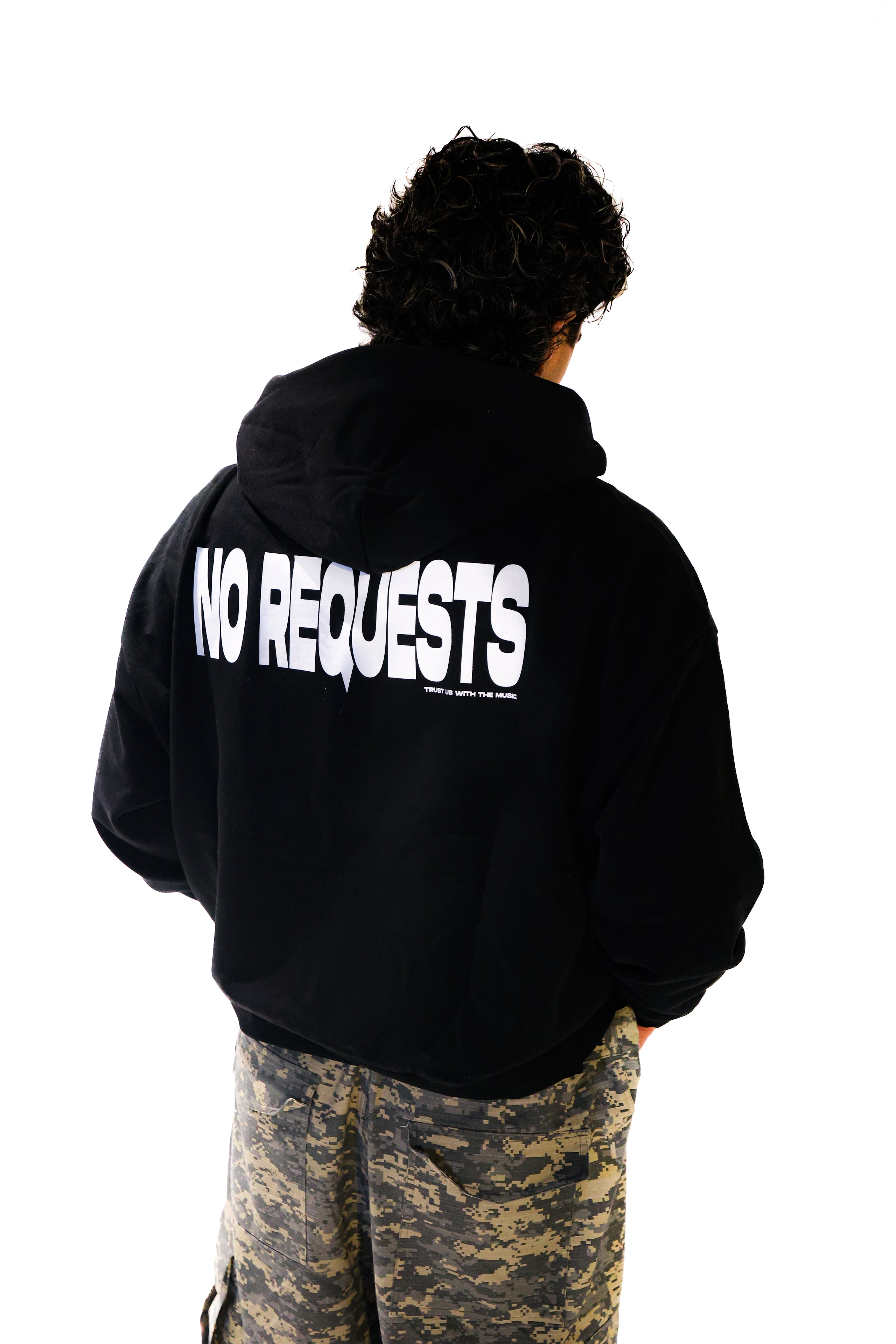 "No Requests" Boxy Hoodie