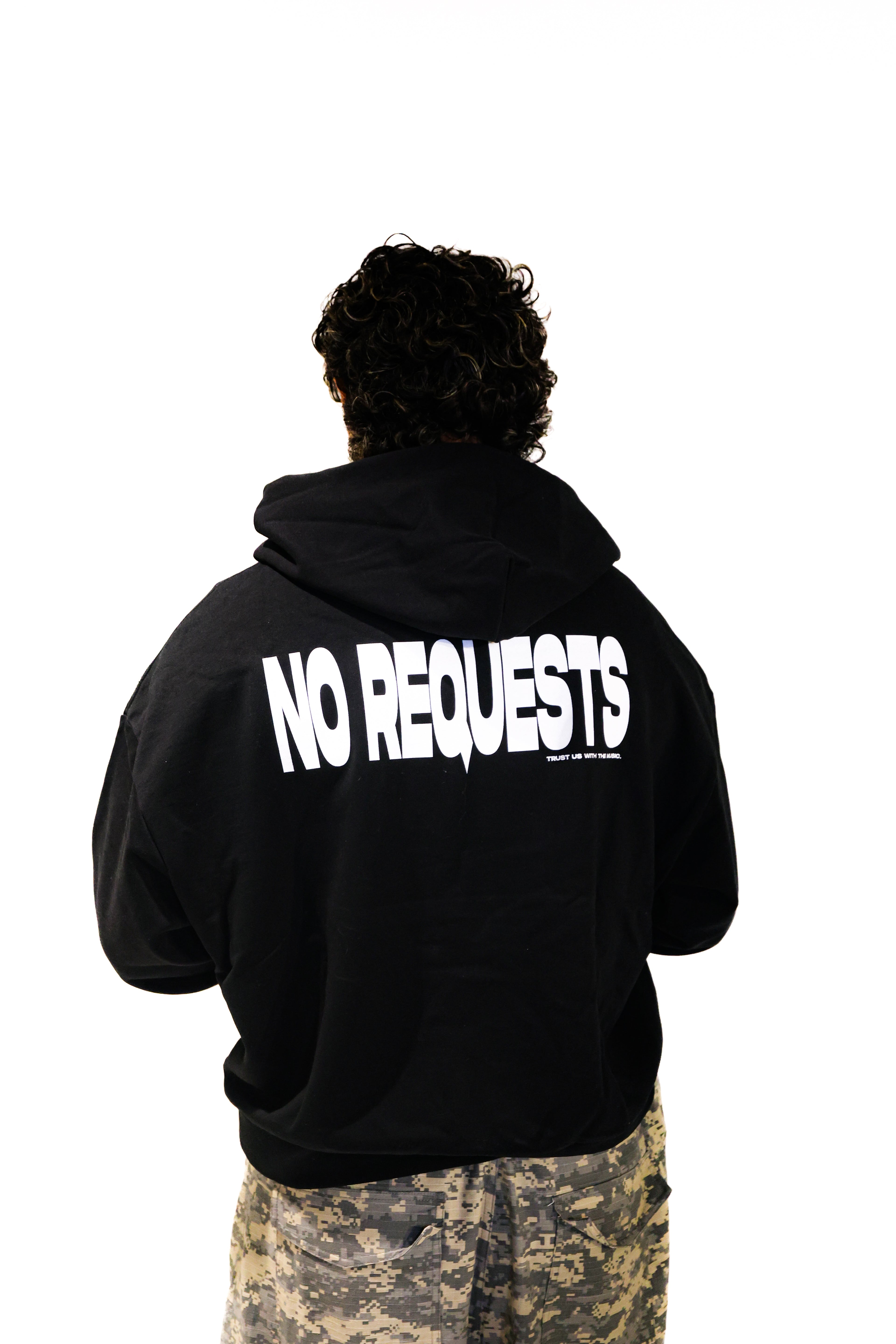 "No Requests" Boxy Hoodie
