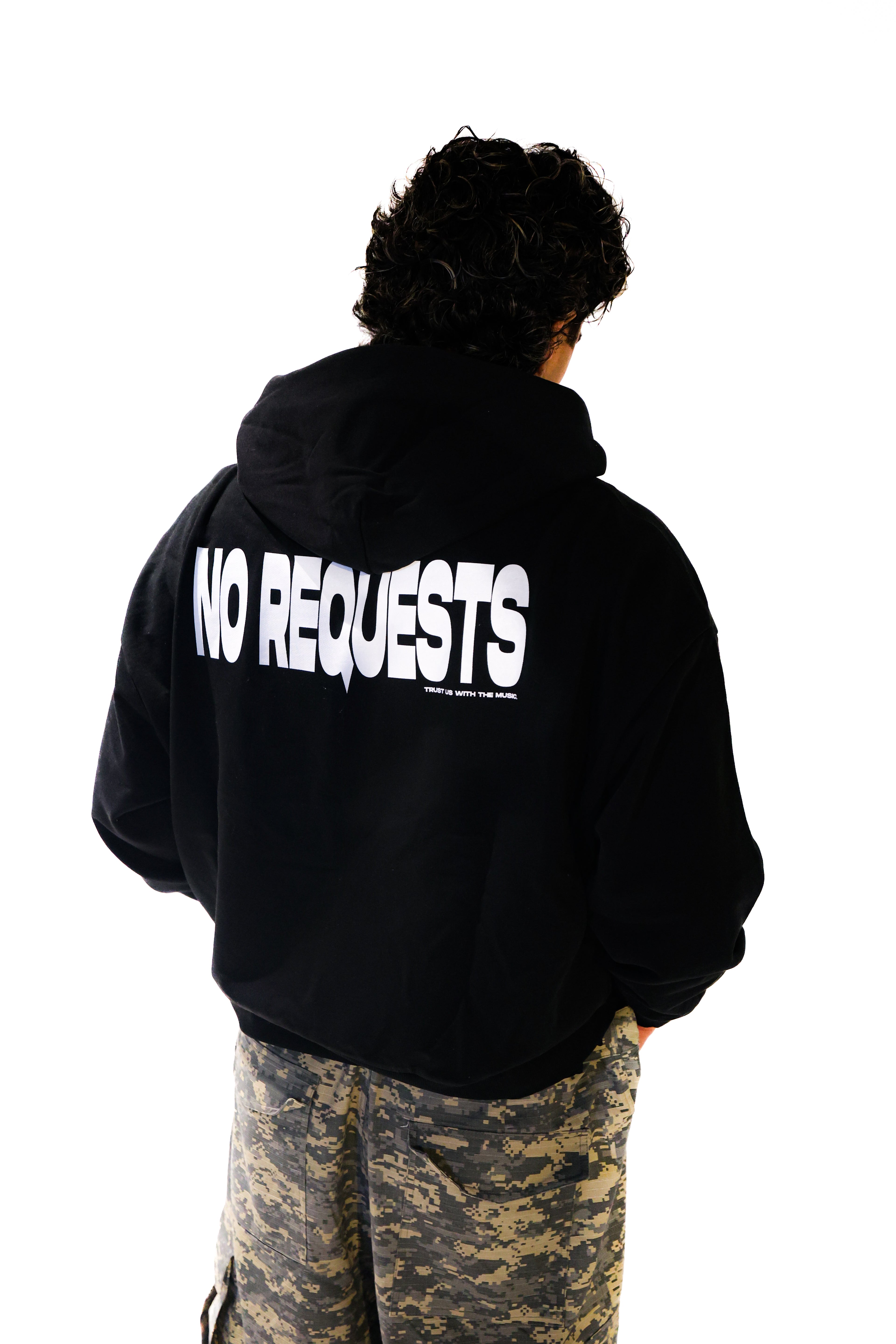 "No Requests" Boxy Hoodie