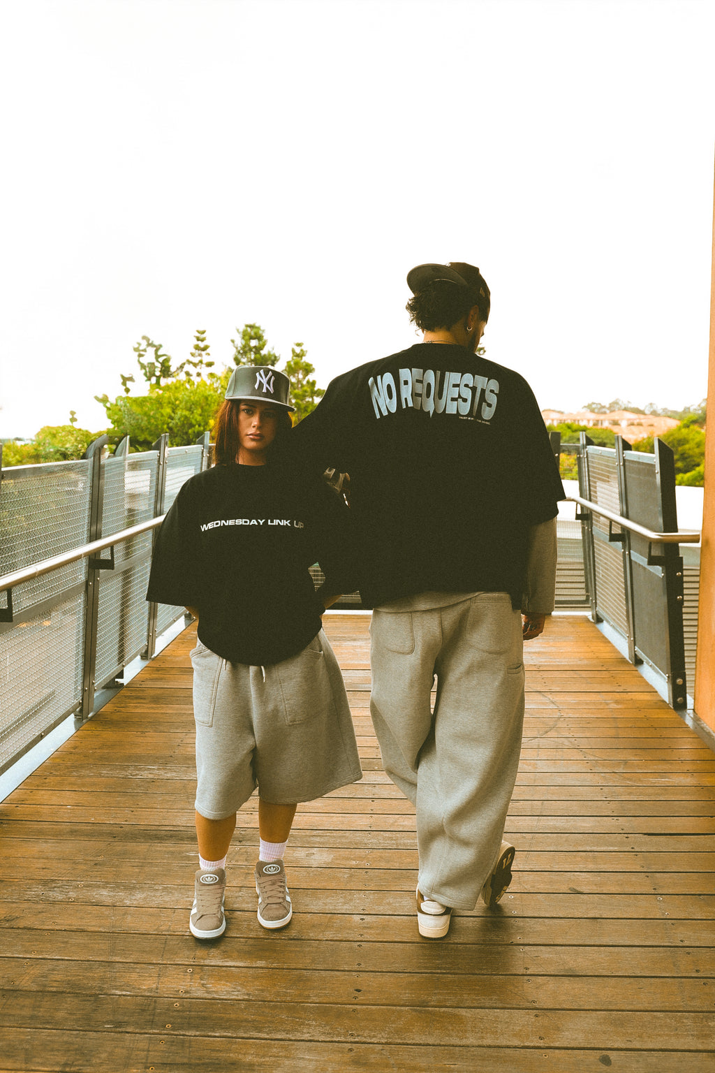 "No Requests" Oversized Tees