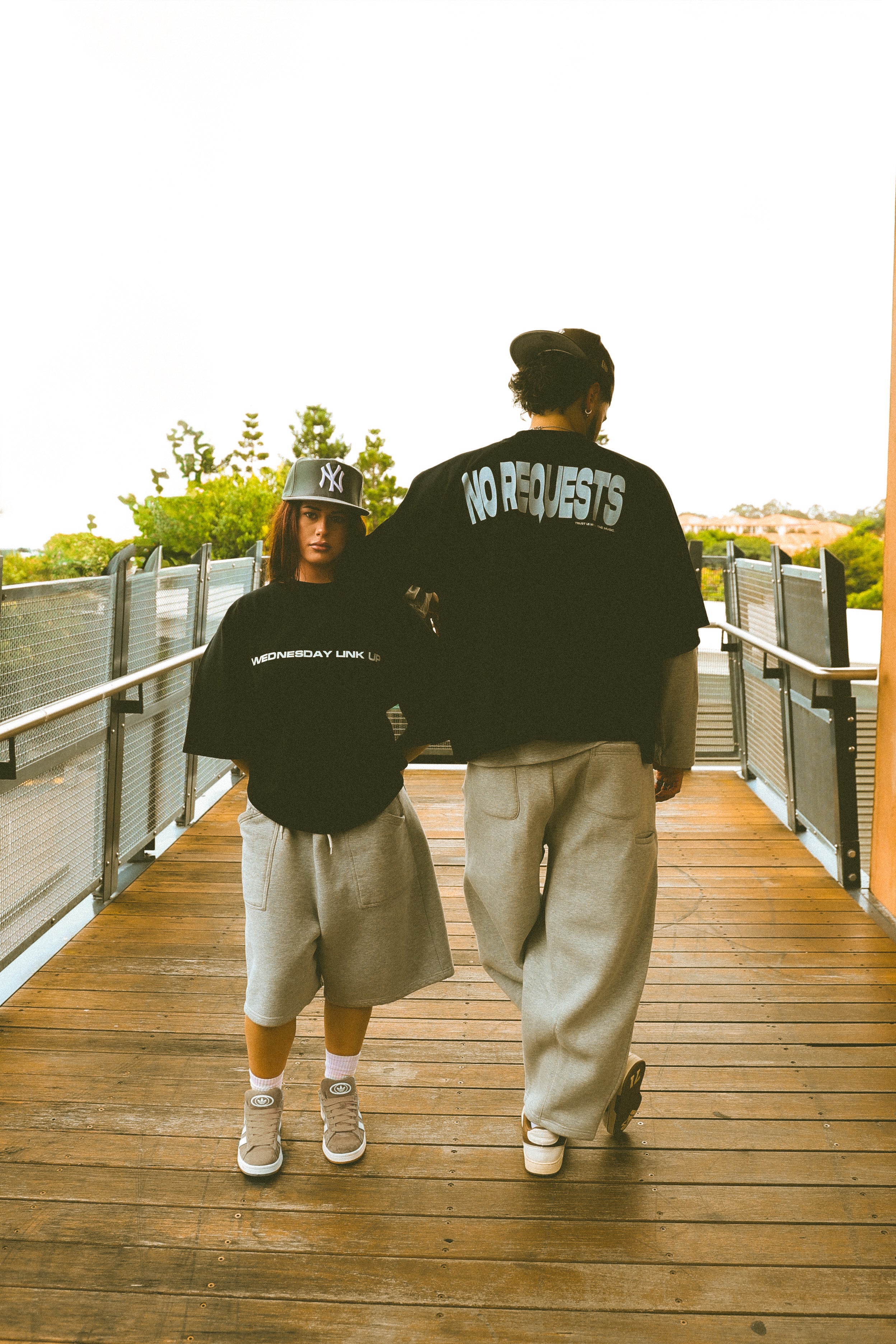 "No Requests" Oversized Tees