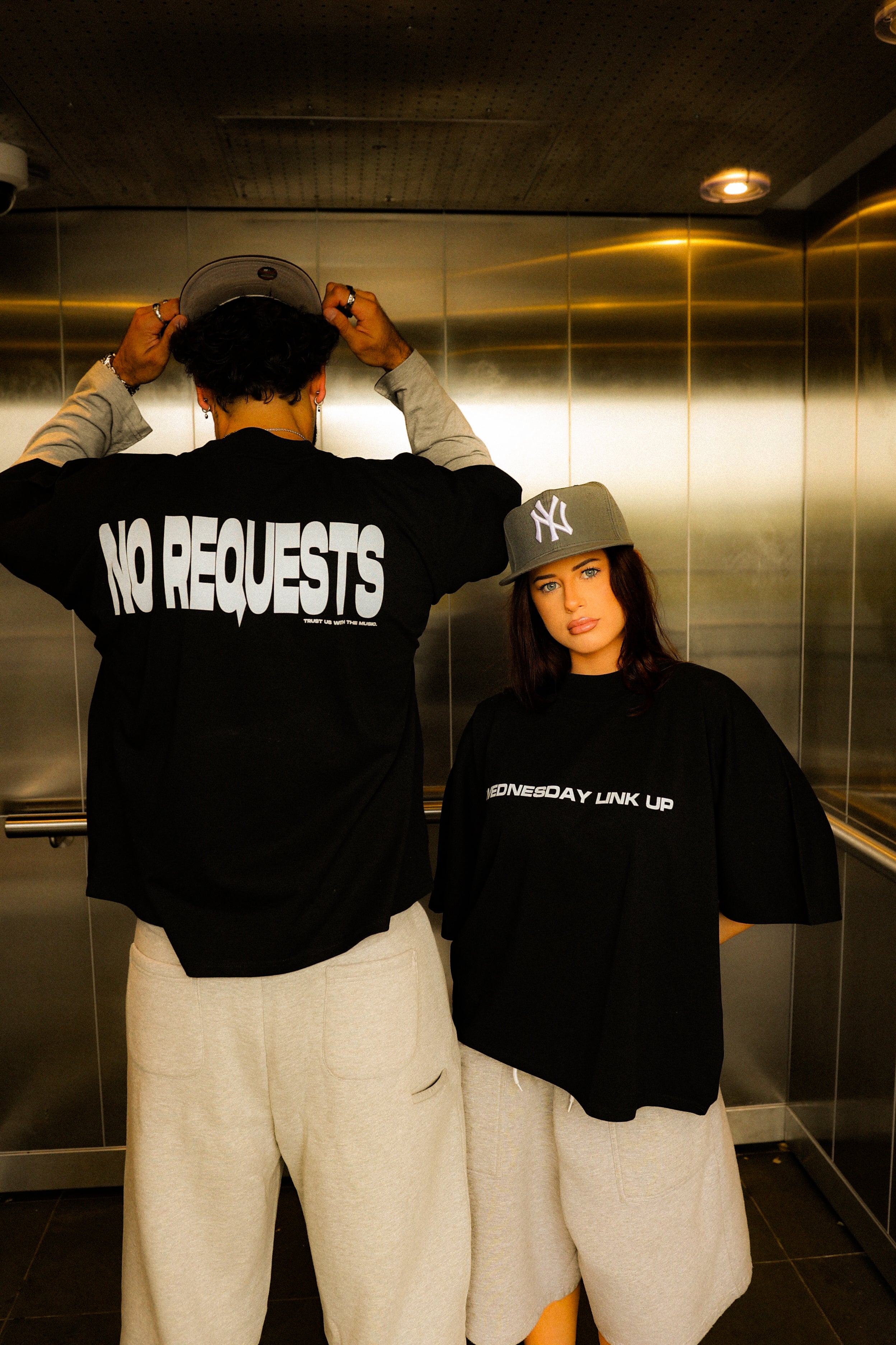 "No Requests" Oversized Tees